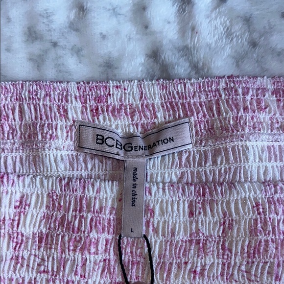 Pink Smocked Women's Top - Picture 5 of 6